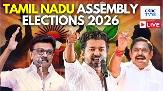 🔴Tamil Nadu Election 2026 LIVE: DMK Vs TVK Vs AIADMK | Voting Beings In Tamil Nadu | Vijay vs Stalin