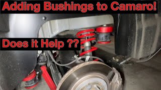 How to: Rear Cradle (Sub-Frame) Bushings and Differential Bushings On Camaro 5th Gen.