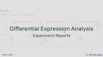 Differential Expression Analysis: "Reports" Export