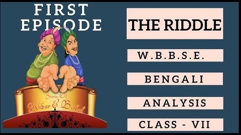 The Riddle Part 2 । Class VII। Class 7 English । Santosh Sen । Santosh sir  । English by Santosh Sen