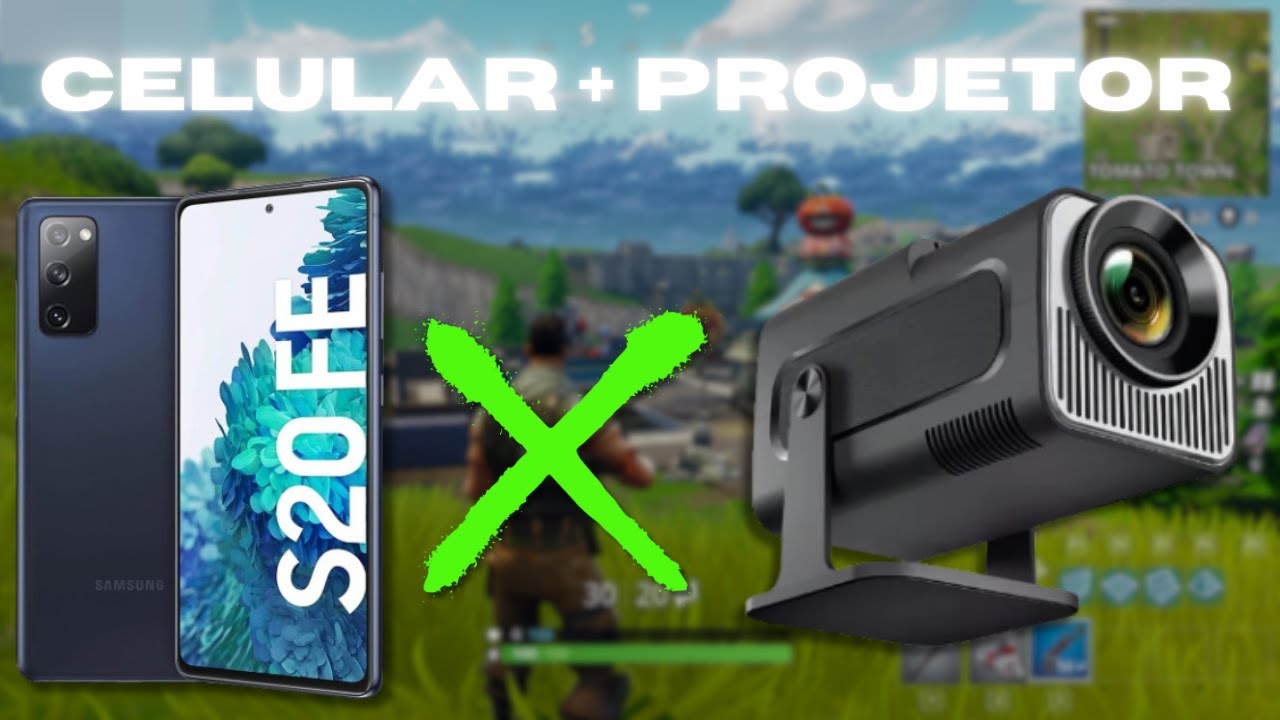 PROJETOR + SAMSUNG S20FE NOVO PROJETO DO CANAL!  PROJETOR BARATINHO DA SHOPEE VAI SALVAR O PROJETO?