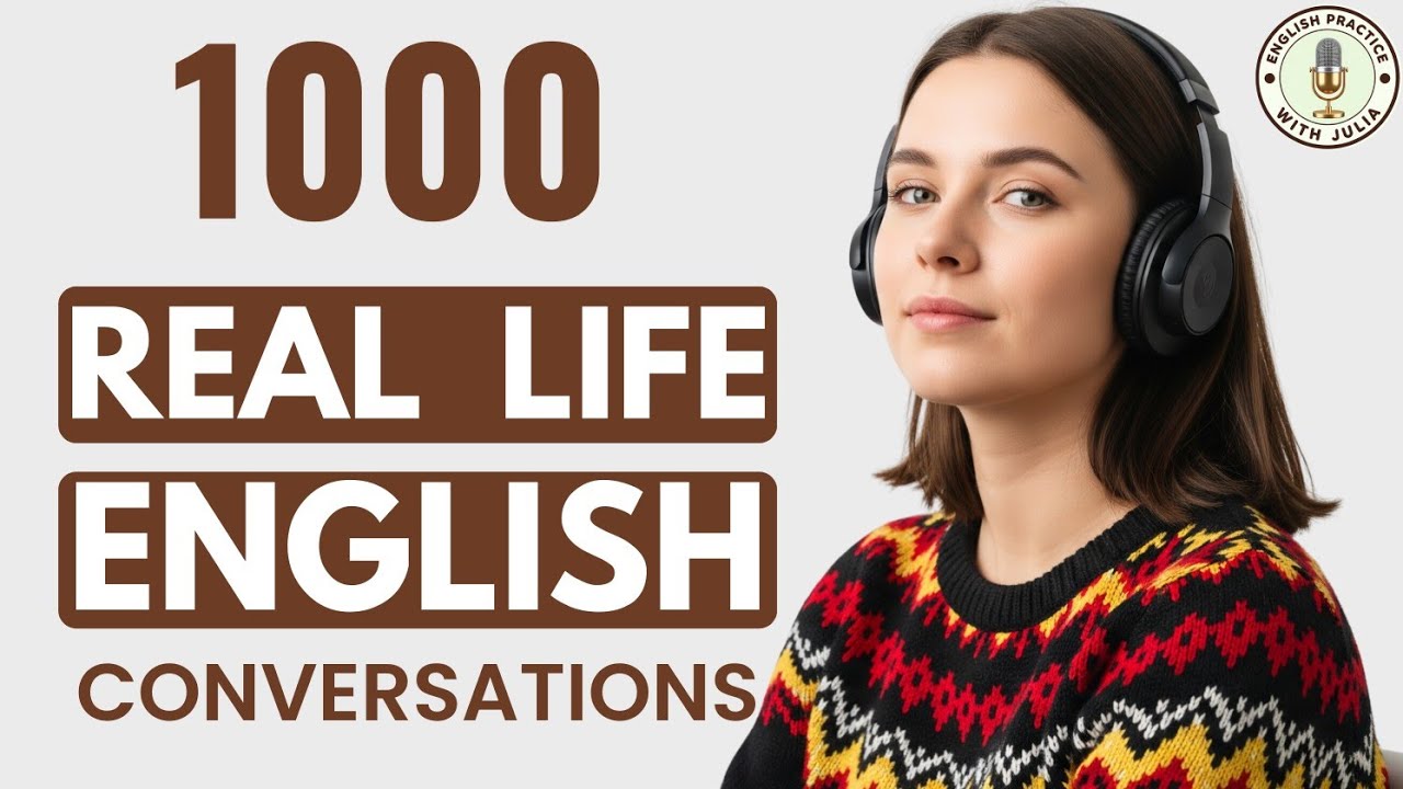 1000 Real Life English Conversations | Slow English Listening ...