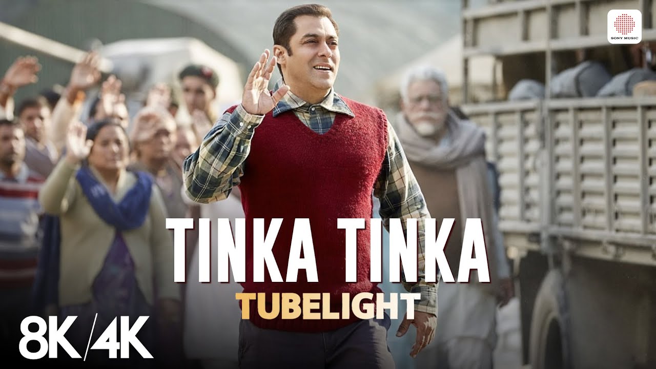 Tinka Tinka Dil Mera - 8K/4K Music Video | Salman Khan | Pritam| Rahat Fateh Ali Khan | Tubelight