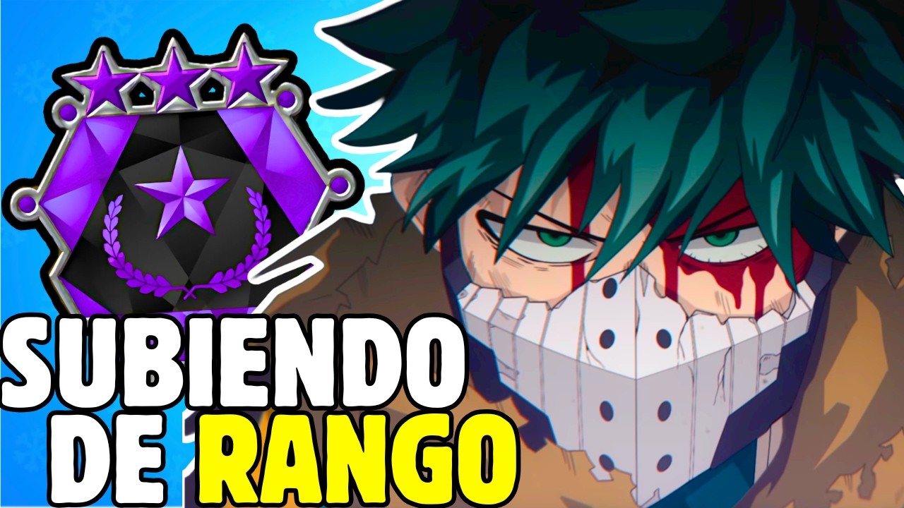 🔥 ¡SI NO SUBO DE RANGO DEJO MY HERO ULTRA RUMBLE!