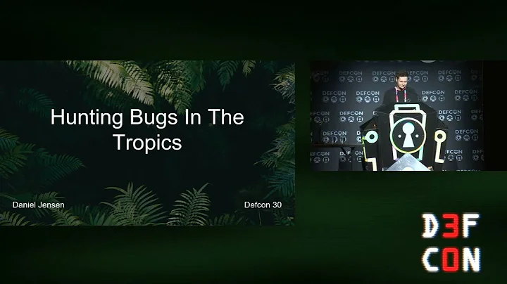 DEF CON 30 - Daniel Jensen - Hunting Bugs in the T...