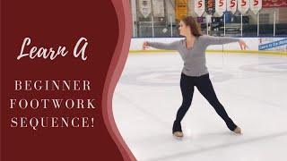 Learn A Beginner Figure Skating Footwork Sequence!