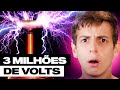TESTEI UMA MÁQUINA DE 3.000.000V