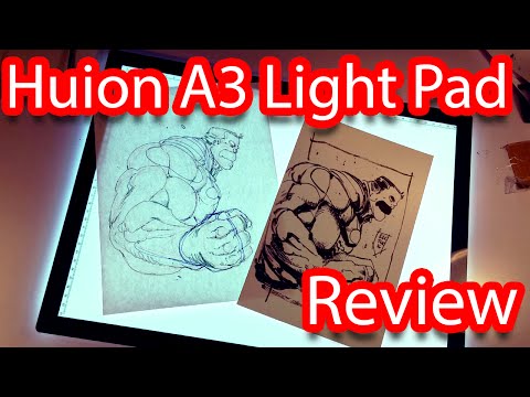 HUION A3 Light Pad Review 
