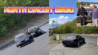 Drifting my AE86 with Friends at Ebisu North Circuit 2023