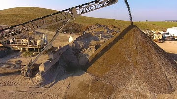 Drone Flyover - DVR - Our Concrete Recycling Plant - CCI - 2018