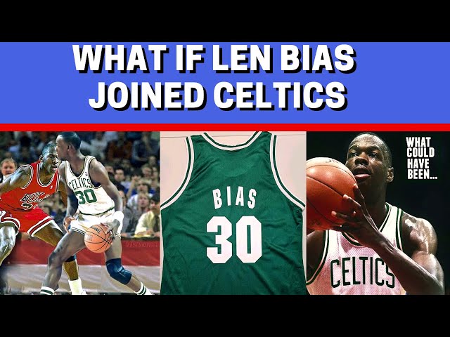 len bias boston celtics jersey