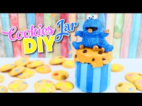 Kawaii Crafts - How to Make a DIY Cookies Jar - Cookie Monster DIYs - Isa's World