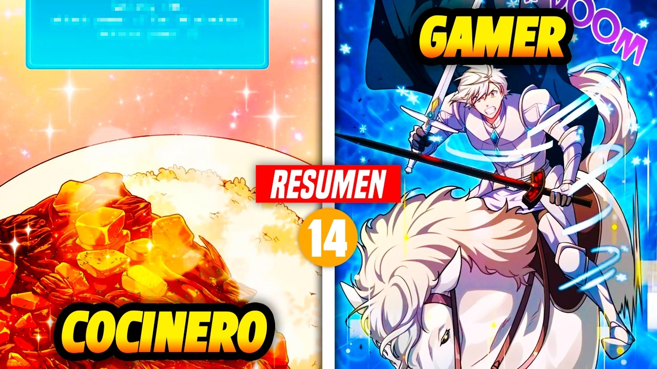 🍖 ¡COCINERO se Vuelve FUERTE COMIENDO! | PARTE #14 (Resumen MANHWA) 🥑