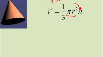 Volume of Pyramids and cones video