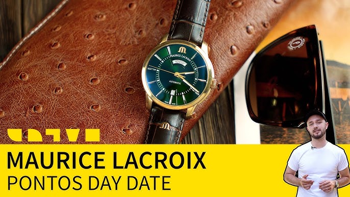 Maurice Lacroix Pontos Bronze Day-Date PT6358-BRZ01-63E-3 - YouTube