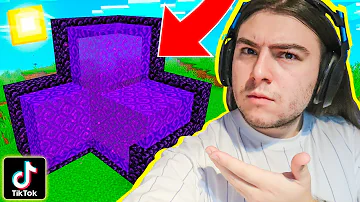 PROBAMOS Los TIKTOK Más VIRALES DE MINECRAFT FUNCIONAN MINECRAFT TIK TOK 31 PROBAMOS Los TIKTOK Más VIRALES DE MINECRAFT FUNCIONAN MINECRAFT TIK TOK 31