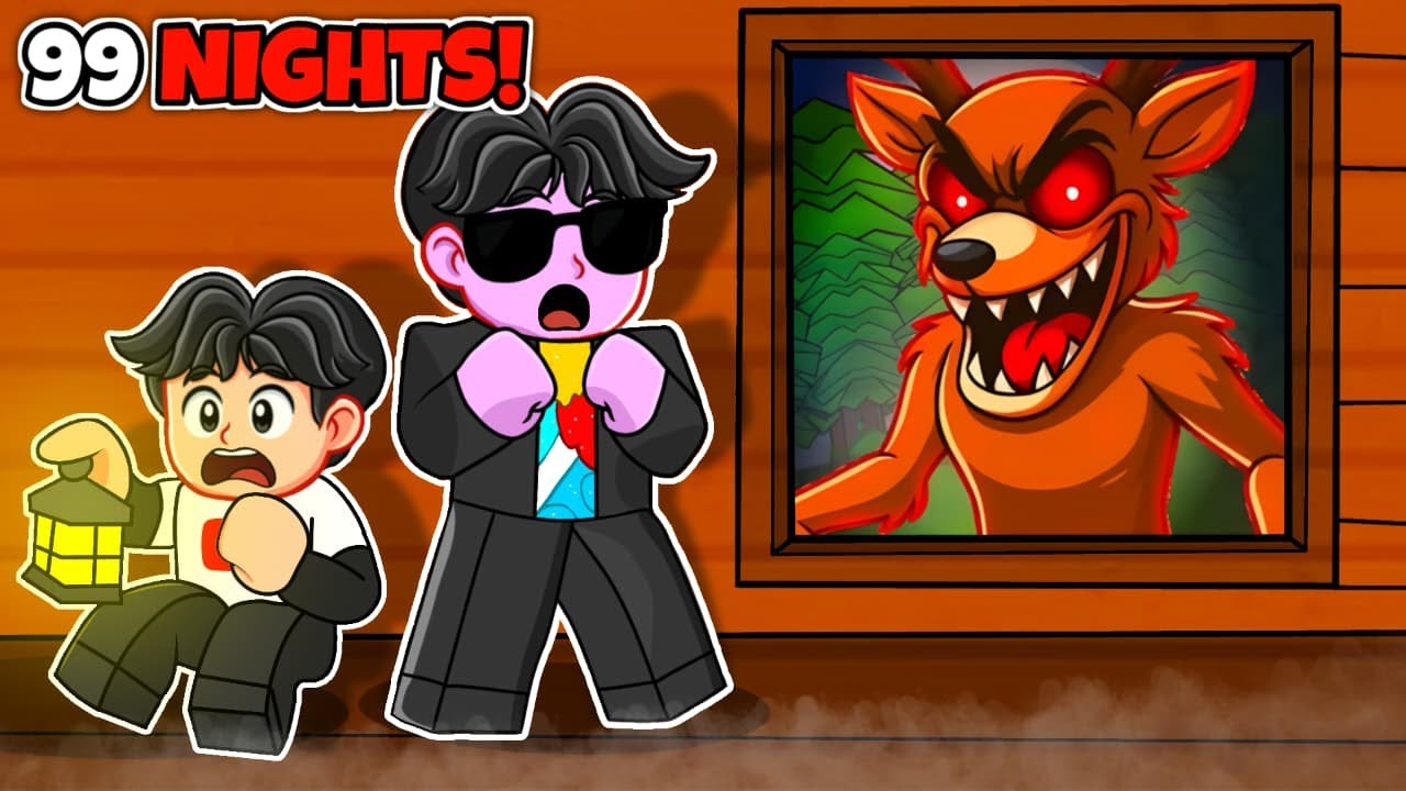 We Tried 99 Nights in the Forest Together… CHAOS Ensued! 🌙😂 | 99 Nights In The Forest
