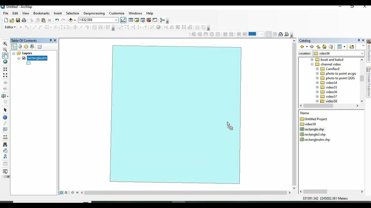 Reprojection of vector in r youtube