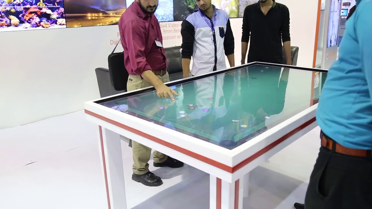 Multi Touch Table - YouTube