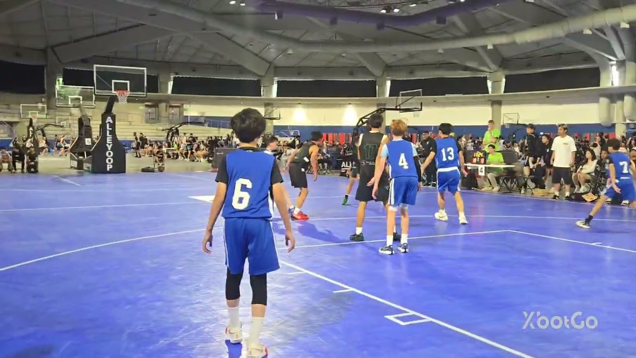 Alleyoop Tournament 2025 Championship Game Daily Grind u13 vs Genesis Blue u13