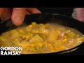 Smoky Bacon Sweetcorn & Potato Soup Paired With Cheese Biscuits | Gordon Ramsay