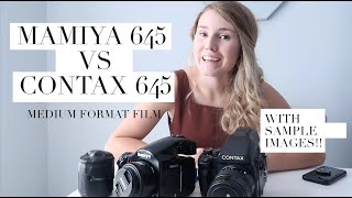 MAMIYA 645 VS CONTAX 645 | Medium Format Film | With sample Images | Fine Art Film Photographer