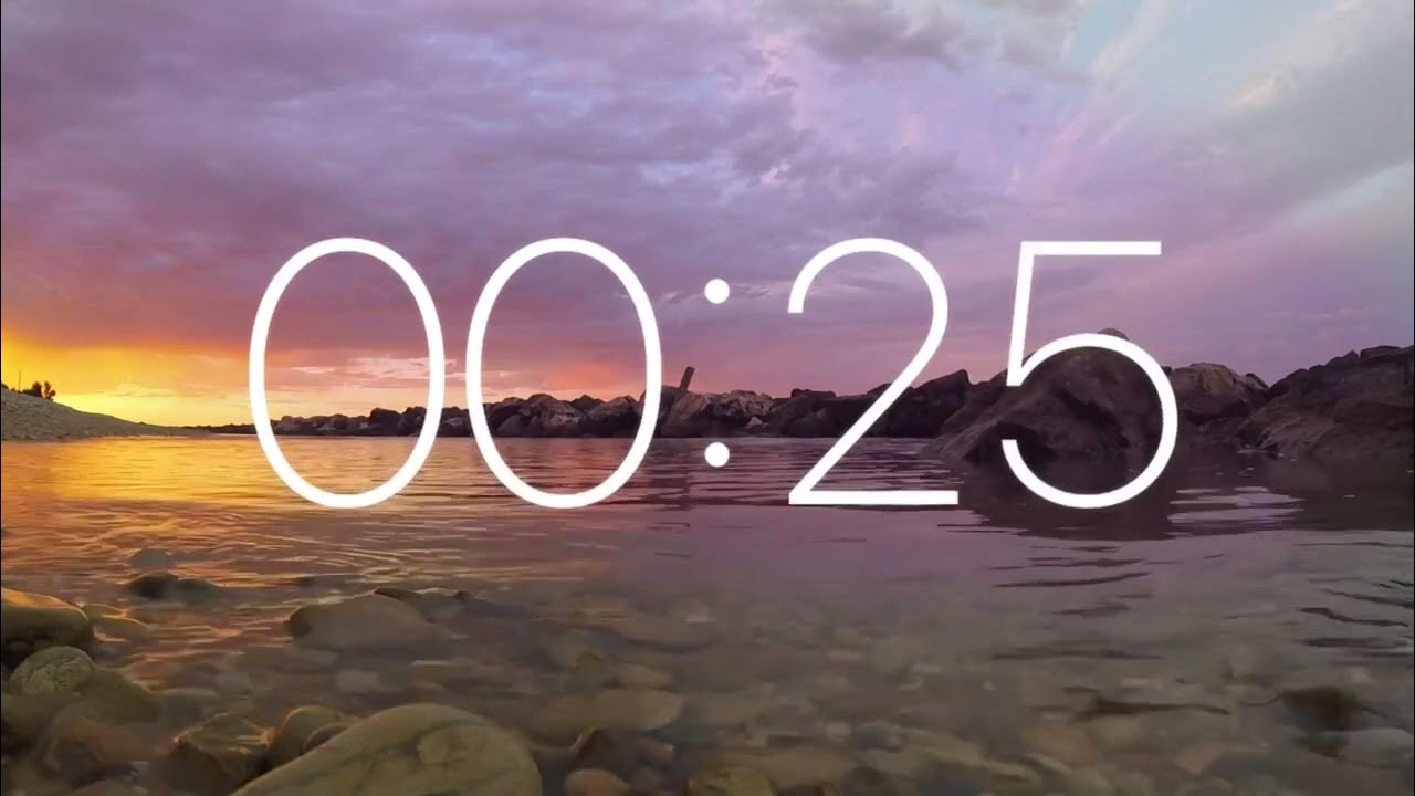 1 Minute Timer Calm and Relaxing Music YouTube