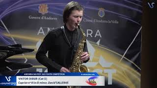 ANDORRA SAX FEST 2023: Viktor Dibur plays Capricho nºIII, David SALLERAS