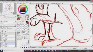 Goldenflower and Tigerstar (SPEEDPAINT)