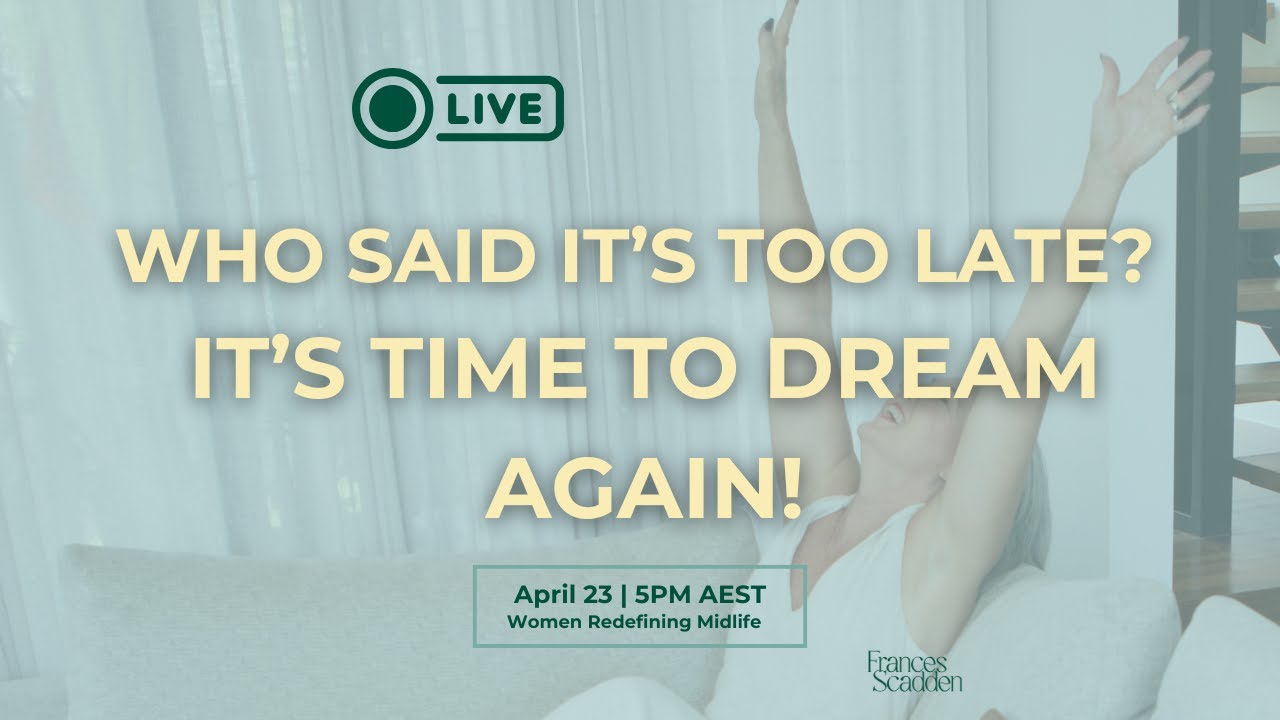 Dare to Dream Again – Creating a Vision for What’s Next