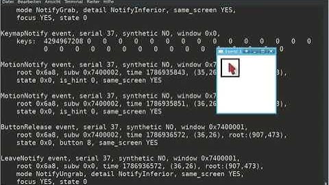 How to log input events on Linux / X11 with xev | Linux | X11