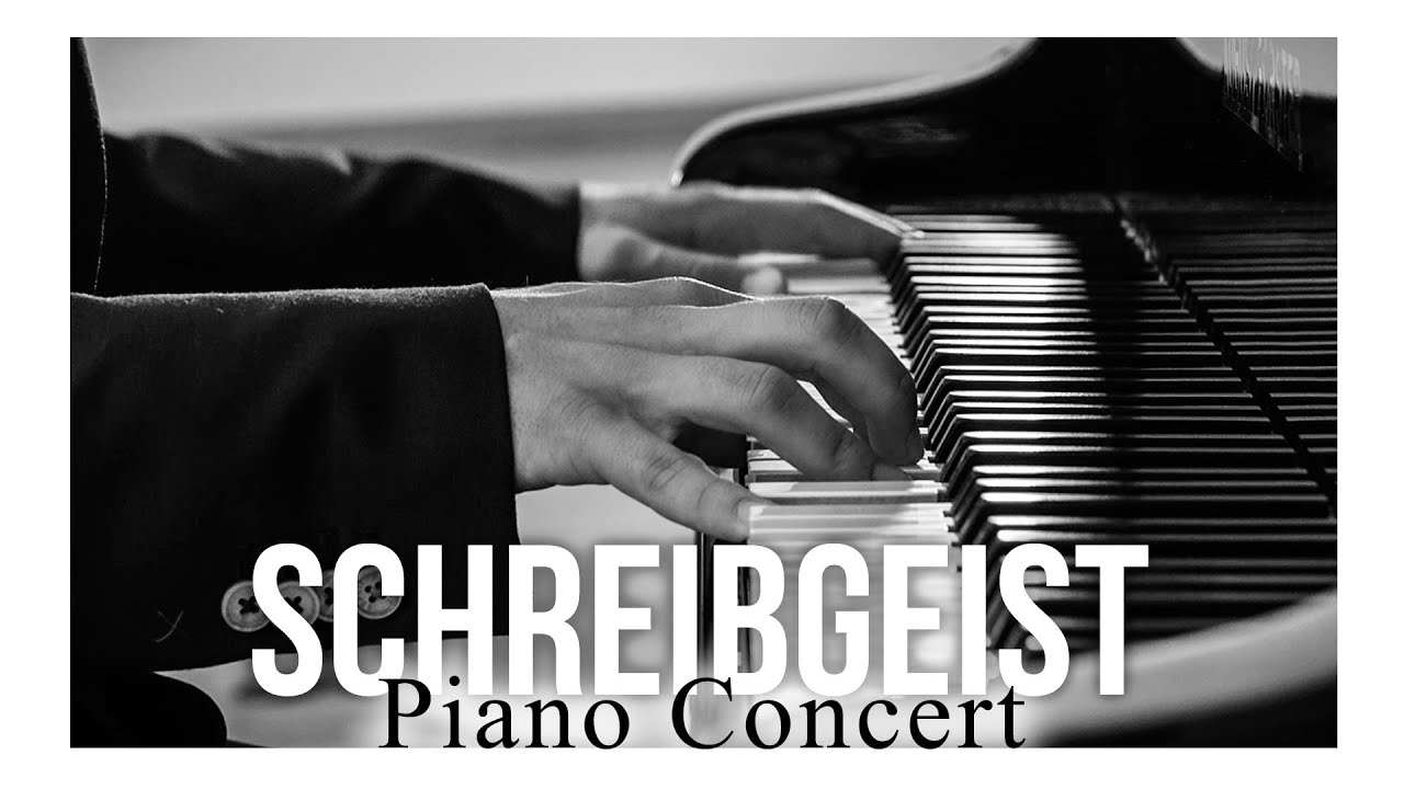 Schreibgeist - Kilian Nagel Piano Concert at Gesellschaftshaus Magdeburg