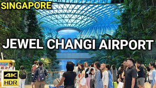 Exploring  Changi Airport | Tour of Singapore Changi Airport Jewel