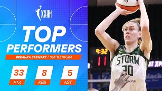 Breanna Stewart Explodes In Second Half, Storm Snap Losing Streak (September 2, 2021)