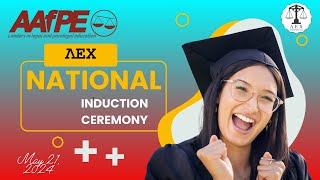 2024 Lambda Epsilon Chi Virtual Induction Ceremony