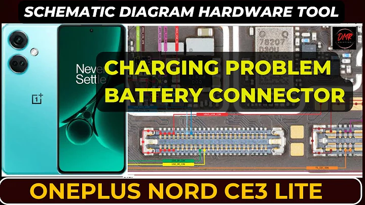 OnePlus Nord ce3 lite (CPH2465)(CPH2467) charging not work | battery connector | Schematic Diagram