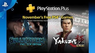 PlayStation Plus - Free Games Lineup: November 2018 | PS4