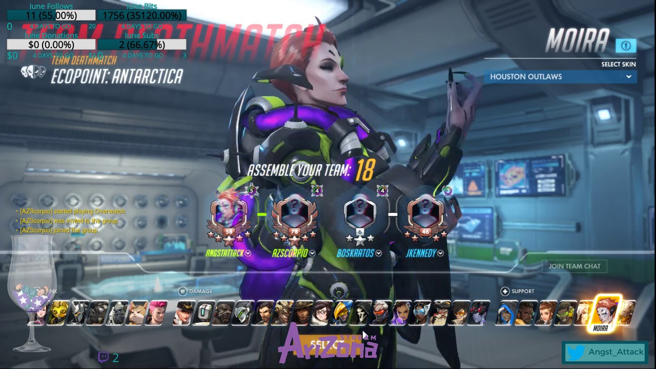 Overwatch Arcade & QP (6/26/19 12:00pm - 2:06pm AzST) - YouTube