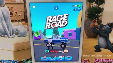 Rage Road Handcam Gameplay Walkthrough Part 01 levels 01-12 | NO HACKS OR CHEATS! [iPad/iOS]
