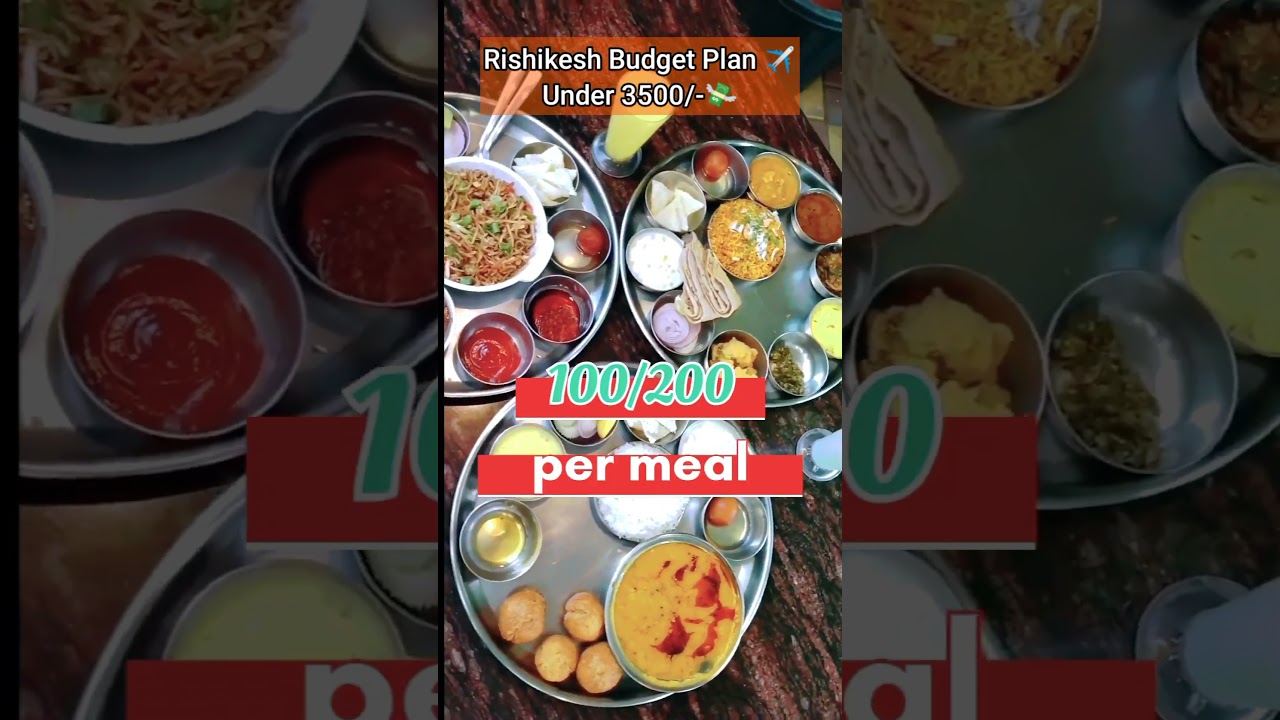 Rishikesh Budget Plan✈️ Only 3500💸💸💸 #shorts #short