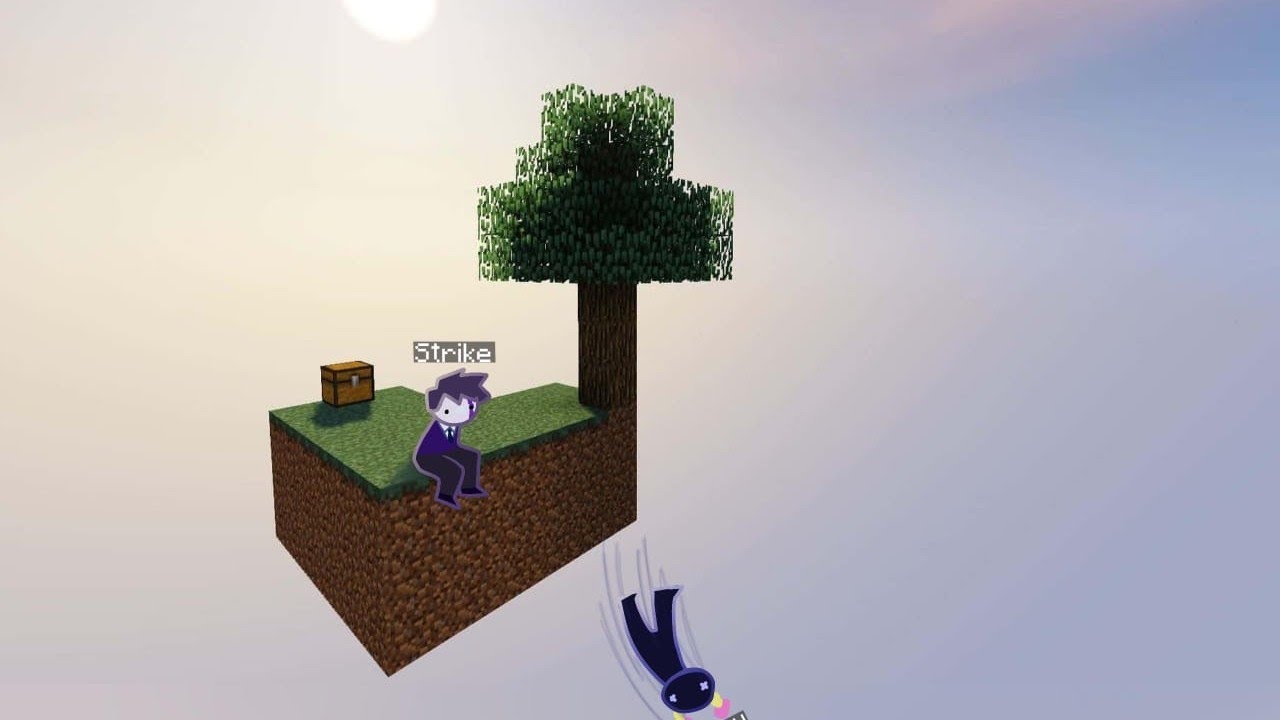 SkyBlock es más divertido en videos.