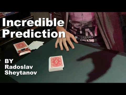 Incredible Prediction by Radoslav Sheytanov in Sofia Magic Bar