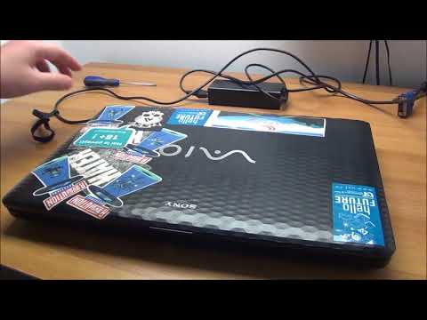 How to upgrade a Sony Vaio PCG-71811M  (plus some repairs, cleaning and Windows 10 install)