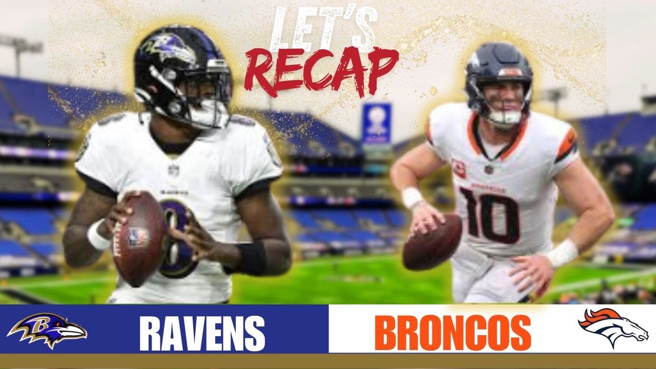 Baltimore Ravens DEMOLISH Denver Broncos 41-10 - YouTube