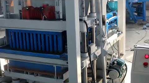 QTJ4-28 automatic block making machine wechat/whatsapp: +8615910168748