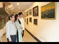 Exhibition introduces paintings by retired vietnam news agency journalists