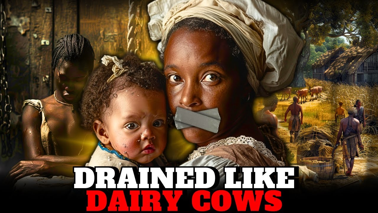 Black Wet-Nurses: How Black Mothers Were Made to Breastfeed White Babies Over Their Own!