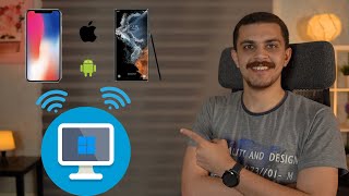 أفضل طريقة لنقل الملفات بين أجهزتك عن طريق الواي فاي بضغطة واحدة ويندوز اندرويد ايفون وداعاً للكابل screenshot 4