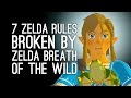 Zelda Breath of the Wild Gameplay: 7 Zelda Rules Breath of the Wild Is Happy to Break