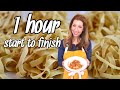 Semolina Pasta Recipe with a Kitchenaid